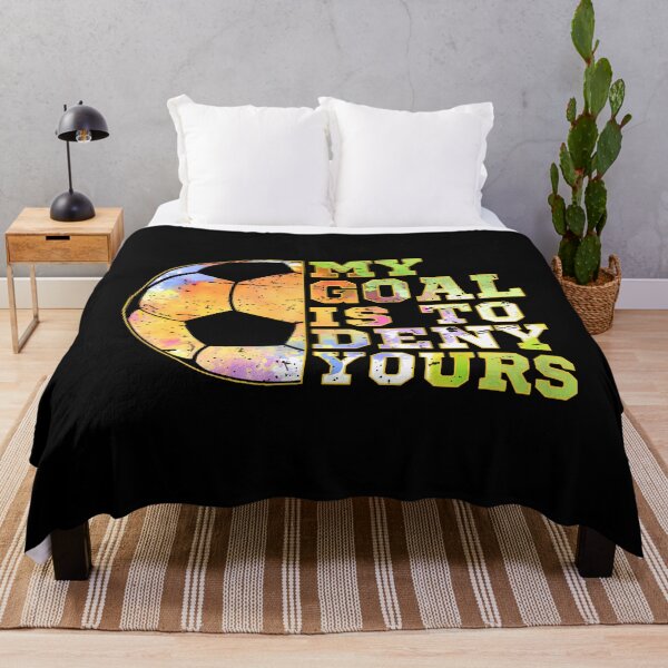 Item preview, My Goal Is To Deny Yours Colorful Sports designed and sold by ChelseaEula.