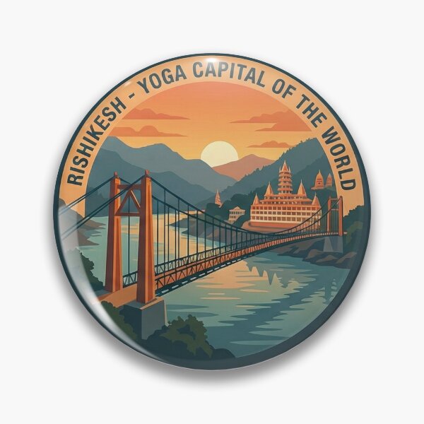 Item preview, Rishikesh, The Yoga Capital of The World.  designed and sold by Atlas and Aesthetic.