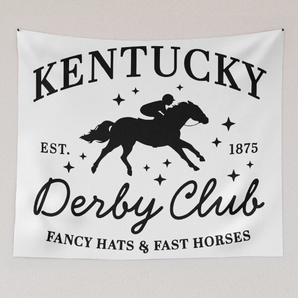 Item preview, Preppy Horse Girl Shirt File, Horse Race, Derby Social Club Cut File designed and sold by WilliaMaler.