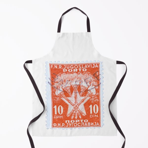 Item preview, Vintage Yugoslavia Star Orange Postage Stamp designed and sold by red-amber65.