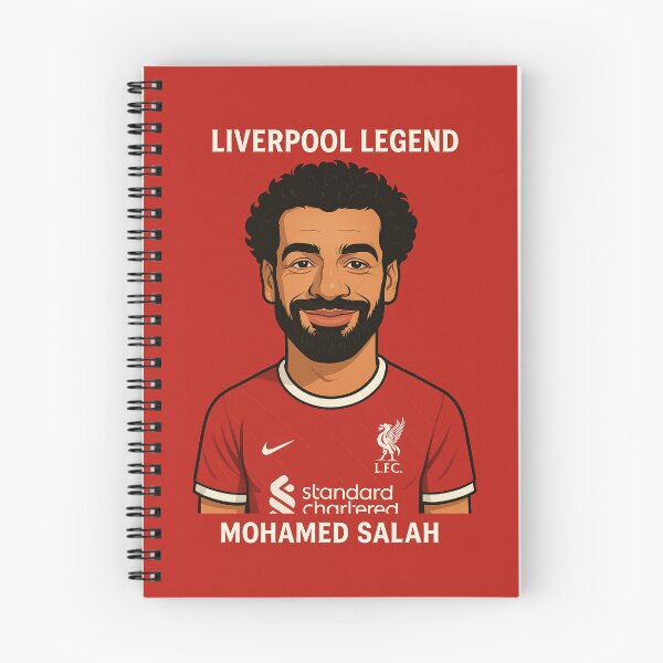 Item preview, Mohamed Salah – Liverpool Legend designed and sold by TheWonkyEaselCo.