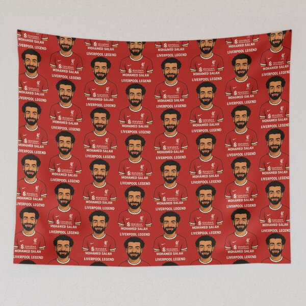 Item preview, Mohamed Salah – Liverpool Legend designed and sold by TheWonkyEaselCo.