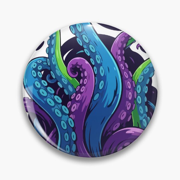Item preview, Tentacles colorful design designed and sold by zazodesign.