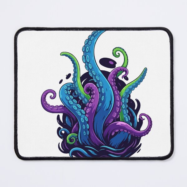Item preview, Tentacles colorful design designed and sold by zazodesign.