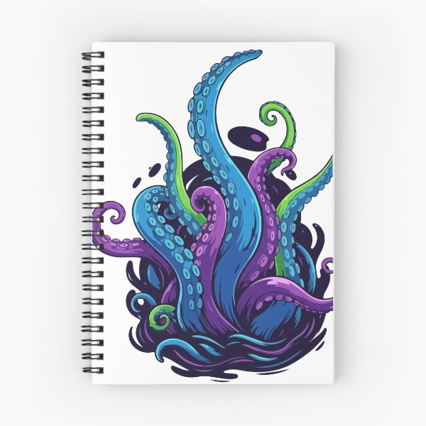 Item preview, Tentacles colorful design designed and sold by zazodesign.