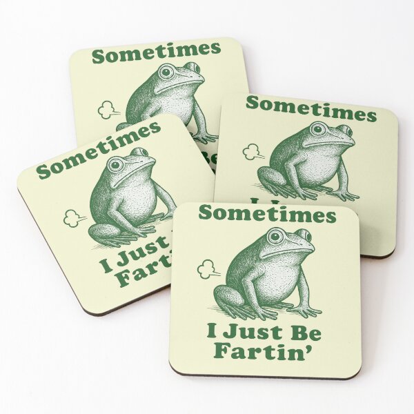 Item preview, Sometimes I Just Be Fartin’ Frog Lovers Meme  designed and sold by A&M.