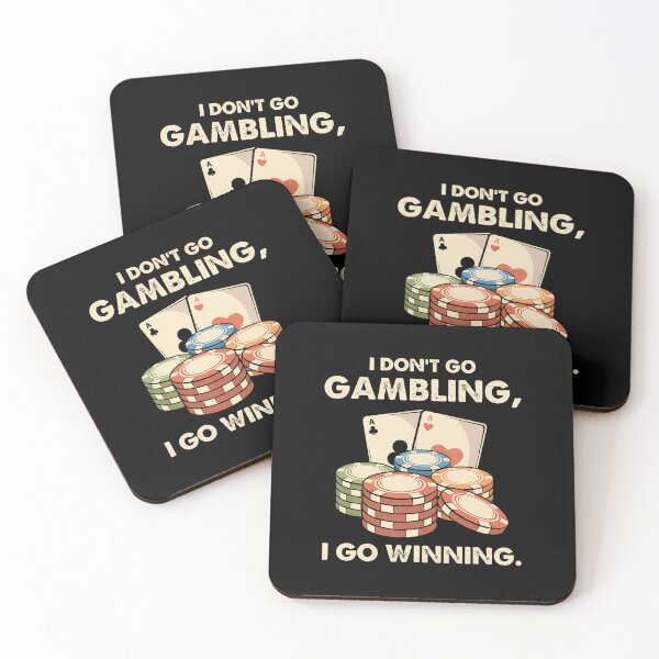 Item preview, I Don'T Go Gambling I Go Winning - Funny Poker Player designed and sold by CharlotteTerri.