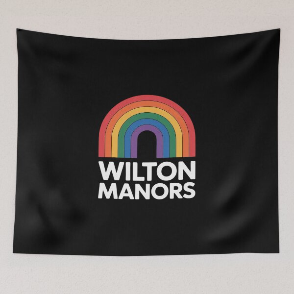 Item preview, Wilton Manors Rainbow LGBTQ Gay Pride Lesbians Queer designed and sold by MicanCuteStore.
