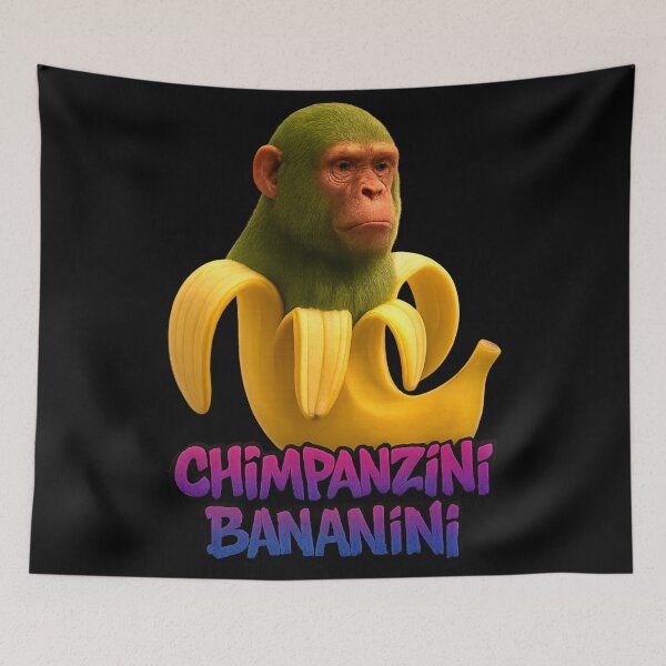 Item preview, Chimpanzini Bananini - Italian Brainrot designed and sold by The Art by Rossouw.