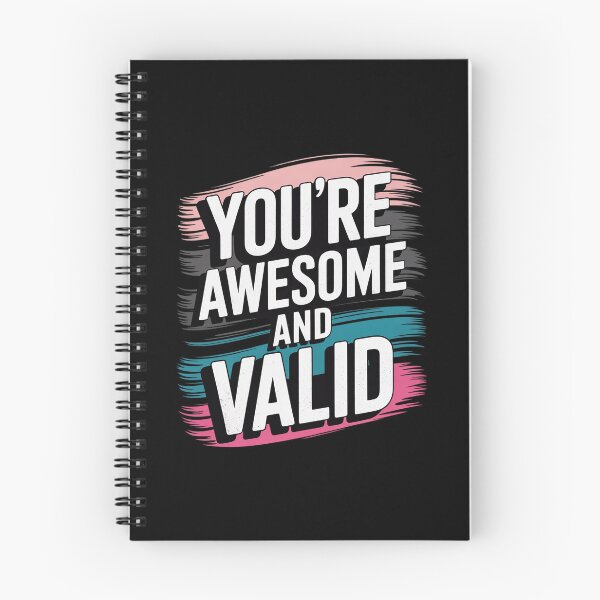 Item preview, You're Awesome And Valid Genderfluid LGBT Gender Fluid Queer designed and sold by MicanCuteStore.