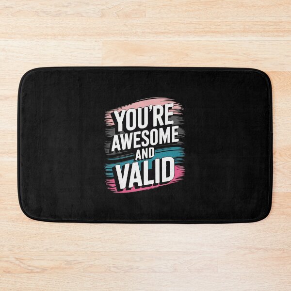 Item preview, You're Awesome And Valid Genderfluid LGBT Gender Fluid Queer designed and sold by MicanCuteStore.