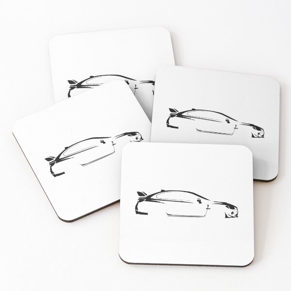 Item preview, WRX STI VAB (2015) Minimalist Car Silhouette (Black) designed and sold by FearnCreative.