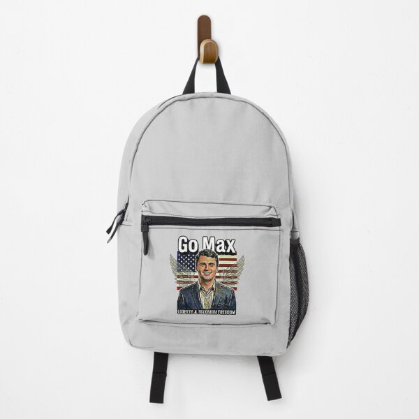 Item preview, Go Max: Charlie Kirk Political Statement – Liberty & Maximum Freedom - Navy Suit - Light Grey edition designed and sold by Miss Cutie Designs.