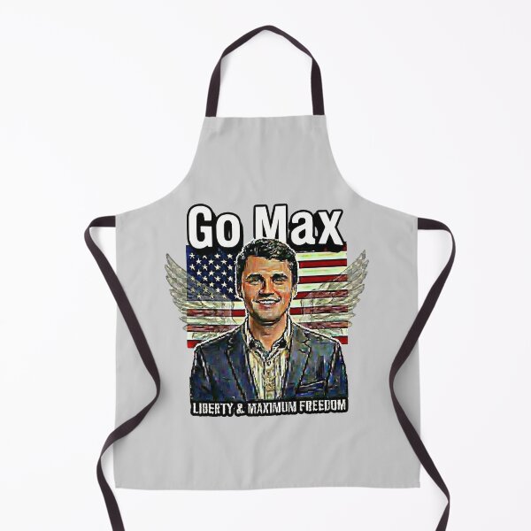 Item preview, Go Max: Charlie Kirk Political Statement – Liberty & Maximum Freedom - Navy Suit - Light Grey edition designed and sold by Miss Cutie Designs.