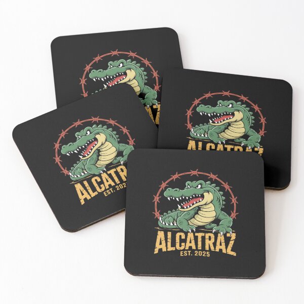 Item preview, Alcatraz 2025 Crocodile Prison Tour Souvenir Art 2  designed and sold by MicanCuteStore.