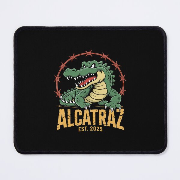 Item preview, Alcatraz 2025 Crocodile Prison Tour Souvenir Art 2 designed and sold by MicanCuteStore.