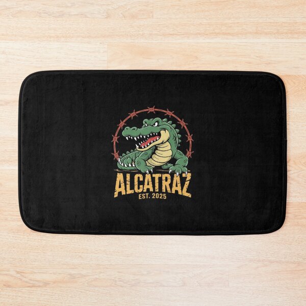 Item preview, Alcatraz 2025 Crocodile Prison Tour Souvenir Art 2  designed and sold by MicanCuteStore.