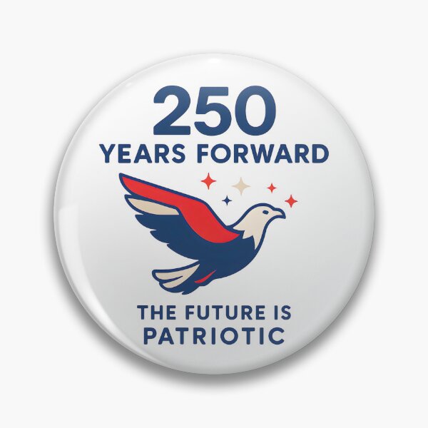 Item preview,  250 Years Forward: Future Is Patriotic Modern Eagle Art designed and sold by elynne9.
