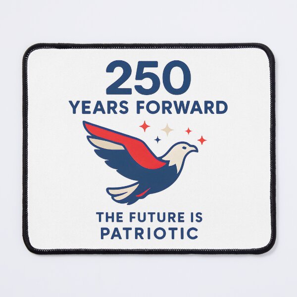 Item preview, 250 Years Forward: Future Is Patriotic Modern Eagle Art designed and sold by elynne9.