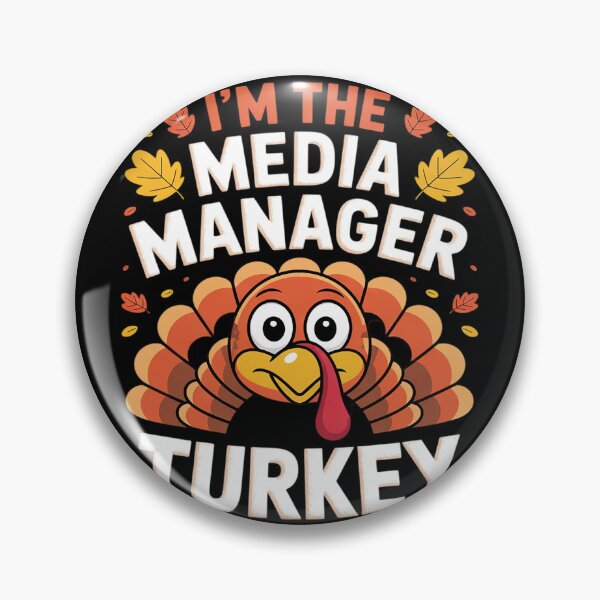 Item preview, Thanksgiving I'm The Media Manager Turkey Matching  designed and sold by VerseFarm.