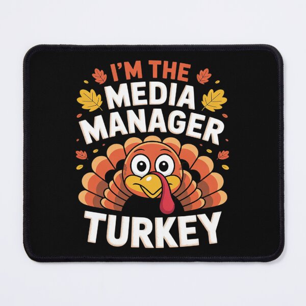 Artikelvorschau, Thanksgiving – Ich bin der Medienmanager – Truthahn-Matching entworfen und verkauft von VerseFarm.