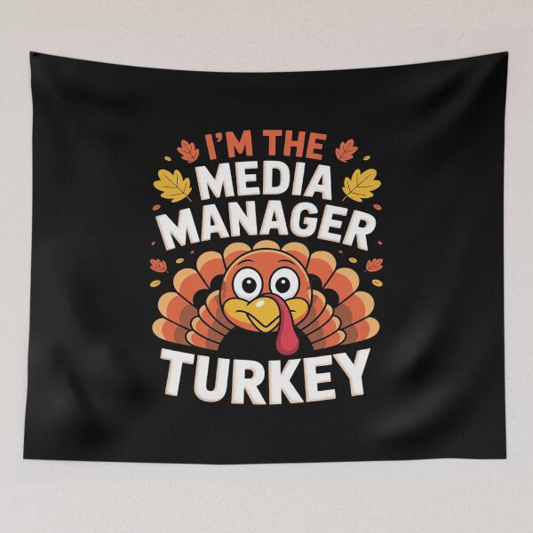 Item preview, Thanksgiving I'm The Media Manager Turkey Matching  designed and sold by VerseFarm.