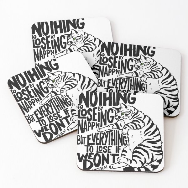 Item preview, Be More Cat: Nothing to Lose by Napping designed and sold by MiSC Studio.