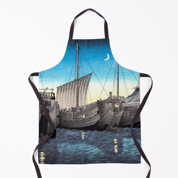 Item preview, Docked Ships at Dusk designed and sold by MINE Design-Works.