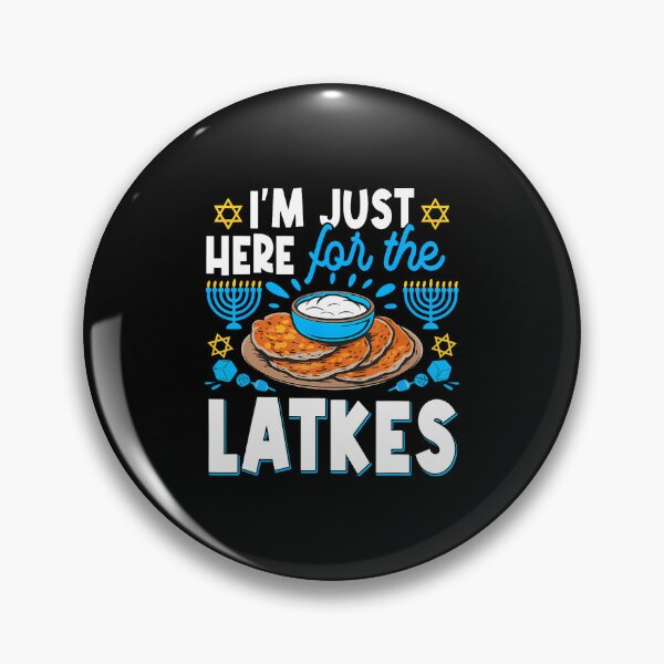 Item preview, Hanukkah Im Just Here For The Latkes Chanukah Hanukkah designed and sold by JoannMinndy.