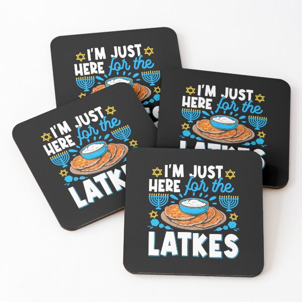 Item preview, Hanukkah Im Just Here For The Latkes Chanukah Hanukkah designed and sold by JoannMinndy.