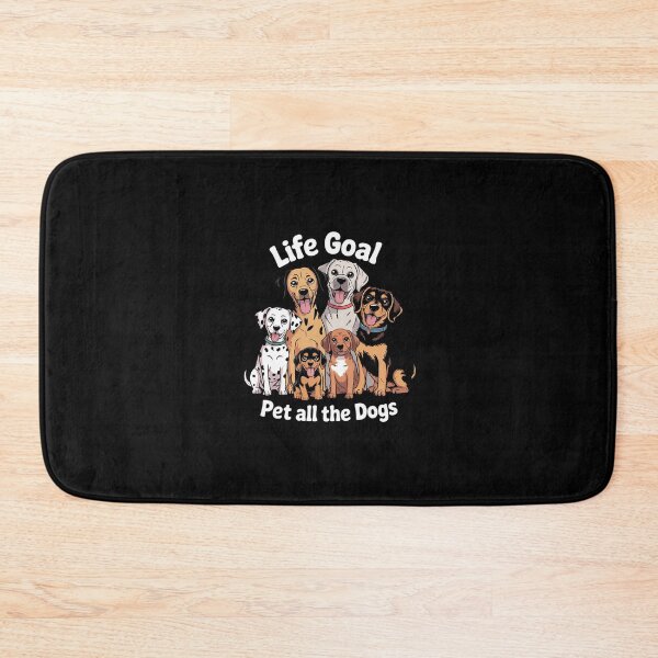Item preview, Life Goal Pet All The Dogs Funny Dog Lover Dog Owner  designed and sold by RsFilsingerArt.