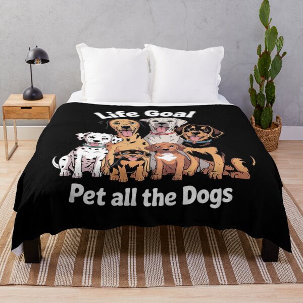 Item preview, Life Goal Pet All The Dogs Funny Dog Lover Dog Owner  designed and sold by RsFilsingerArt.
