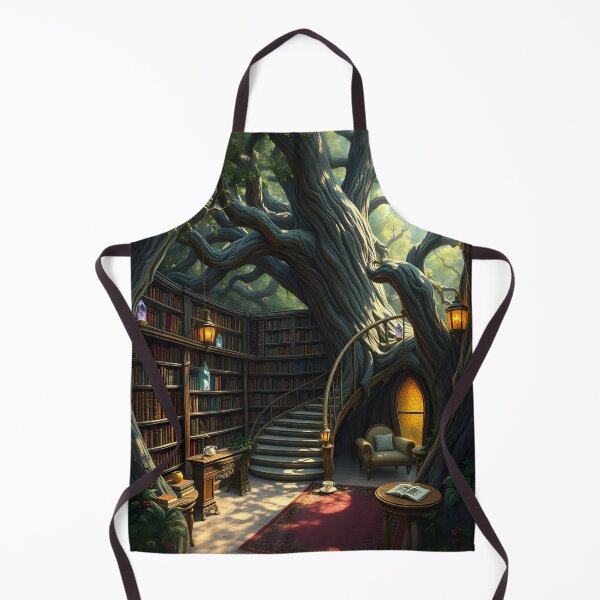 Item preview, Library Nestled Within The Branches designed and sold by Wiss2Arts.