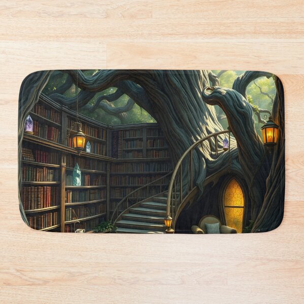Item preview, Library Nestled Within The Branches designed and sold by Wiss2Arts.