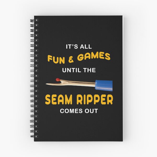 Item preview, Sewing Quilting Seam Ripper Humor designed and sold by ChelseaEula.
