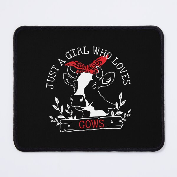 Item preview, Just A Girl Who Loves Cows designed and sold by CharlotteTerri.