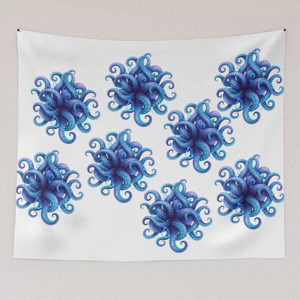 Item preview, Tentacles colorful design designed and sold by zazodesign.