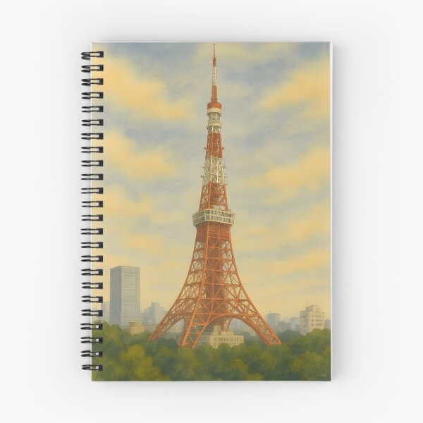 Artikelvorschau, Funkturm Tokio 1 entworfen und verkauft von Aquarelle Arcana.