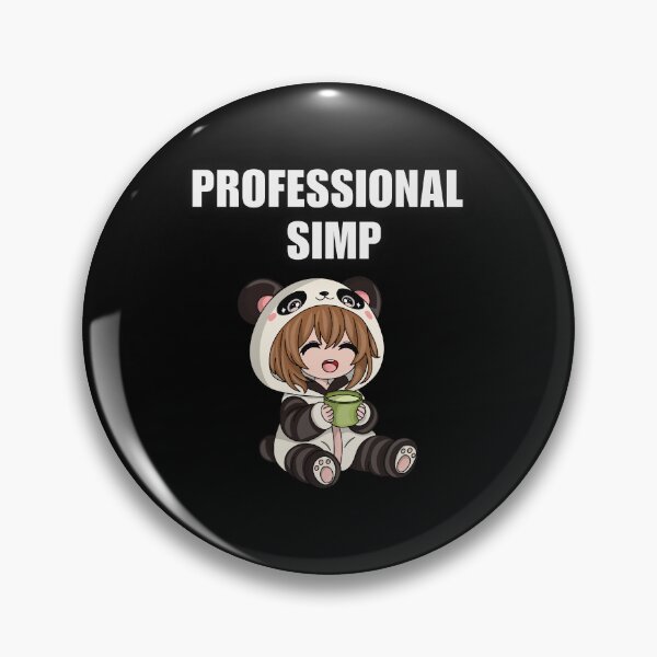 Item preview, Professional Simp Panda Hoodie Chibi Waifu Holding Coffee Mug T-Shirt 2025 designed and sold by AnimalMemeHub.