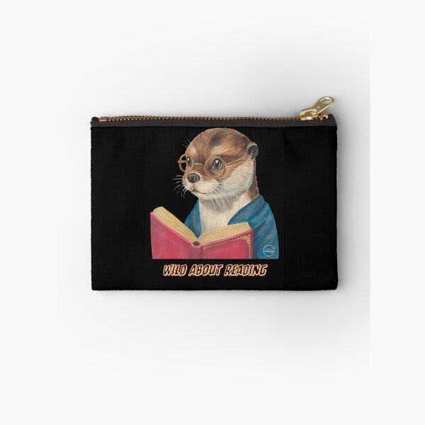 Item preview, Wild About Reading Otter Wearing Glasses Design designed and sold by JoannMinndy.
