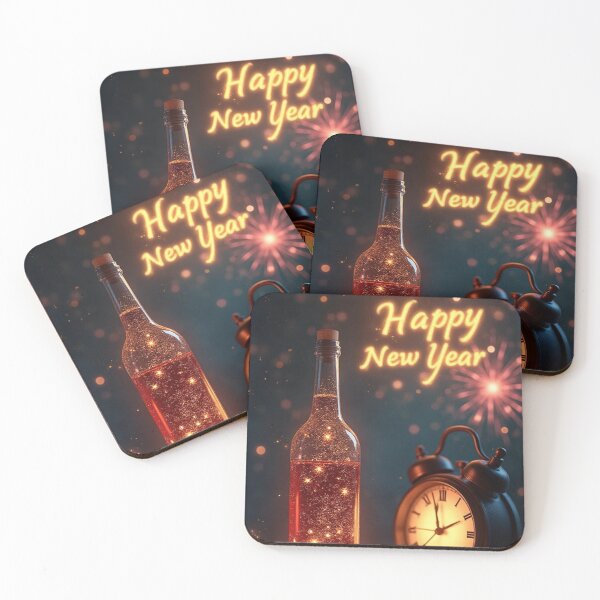 Item preview, Golden Happy New Year designed and sold by OhmAuraArt.