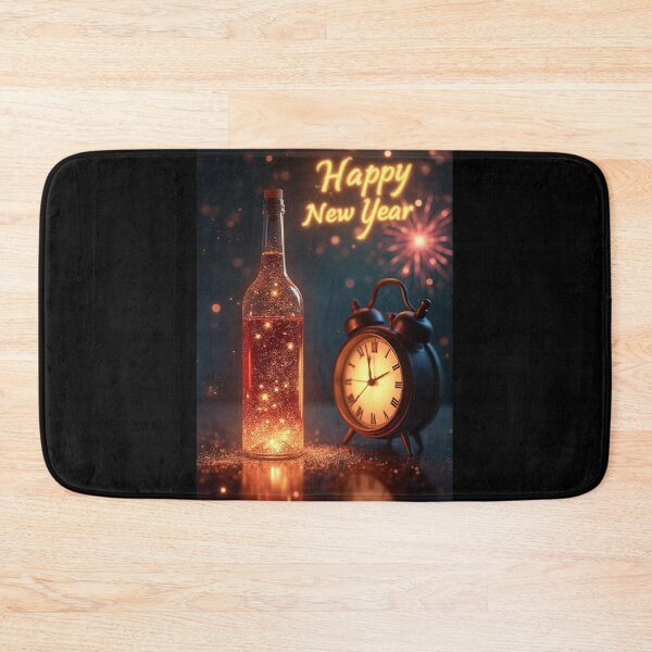 Item preview, Golden Happy New Year designed and sold by OhmAuraArt.