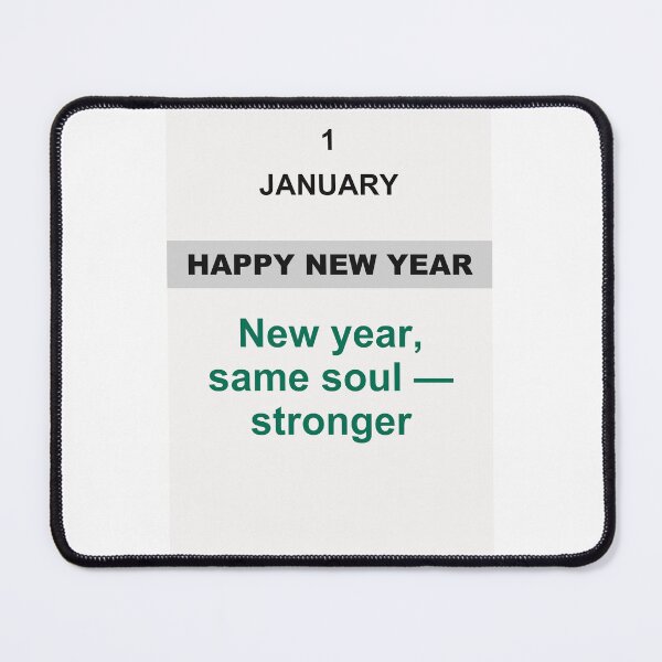 Item preview, Happy New Year - January 1, Edition: 31 designed and sold by ariksworld.