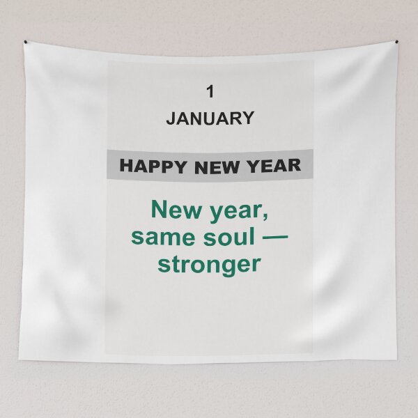 Item preview, Happy New Year - January 1, Edition: 31 designed and sold by ariksworld.