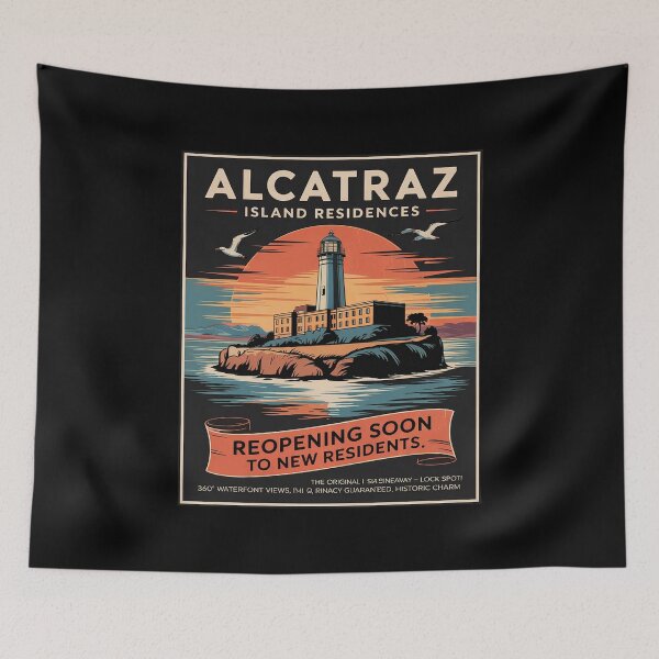 Item preview, Alcatraz Island Sarcastic Joke Prison Staff California  designed and sold by MathisBellanger.