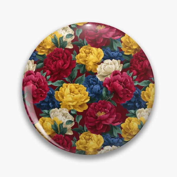 Item preview, Classic Whimsical Peonies Flower For Rustic Charm designed and sold by RoyalStarsPatts.