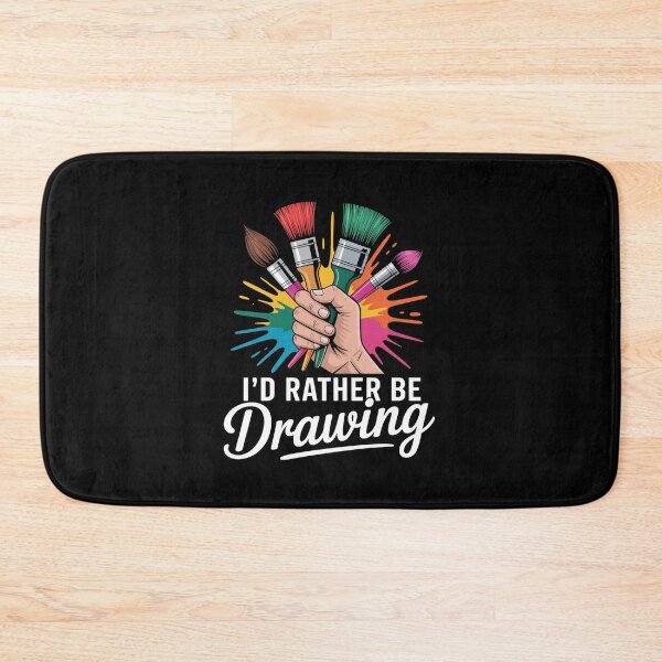 Item preview, I’d rather be drawing designed and sold by Elenasriveras.