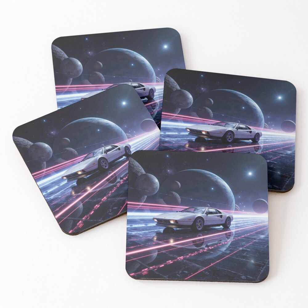 Item preview, Coasters (Set of 4) designed and sold by liminalgallery.