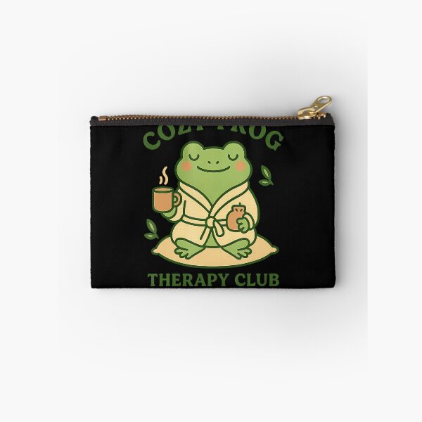 Item preview, Cozy Frog Therapy Club  Calm And Cozy designed and sold by ChelseaEula.