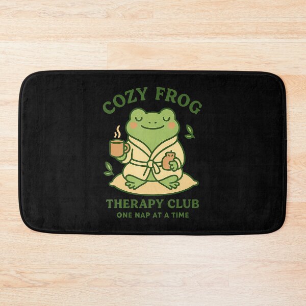 Item preview, Cozy Frog Therapy Club  Calm And Cozy designed and sold by ChelseaEula.